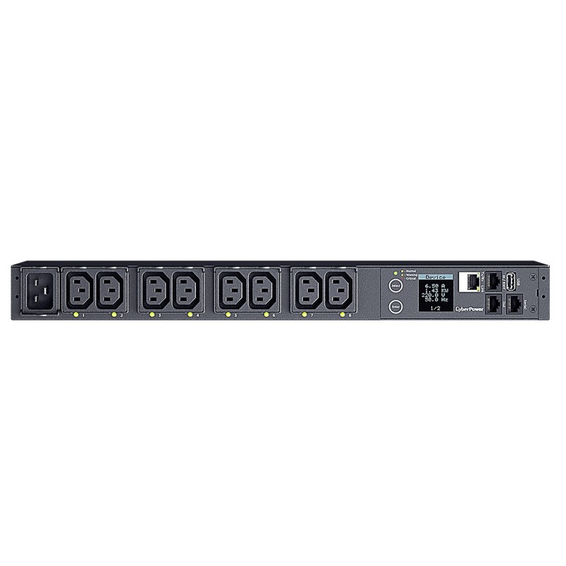 Buy CyberPower PDU - PDU41005 - 8 Outlets 16A Remote Managing & Switching in Cyprus, Nicosia, Limassol, Larnaka, Pafos