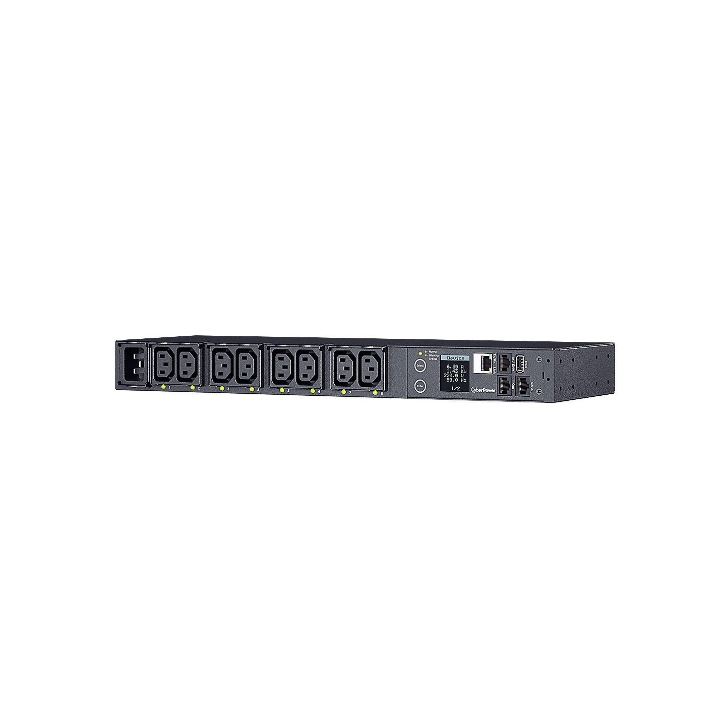CyberPower PDU - PDU41005 - 8 Outlets 16A Remote Managing & Switching — Buy in Cyprus with Fast Delivery