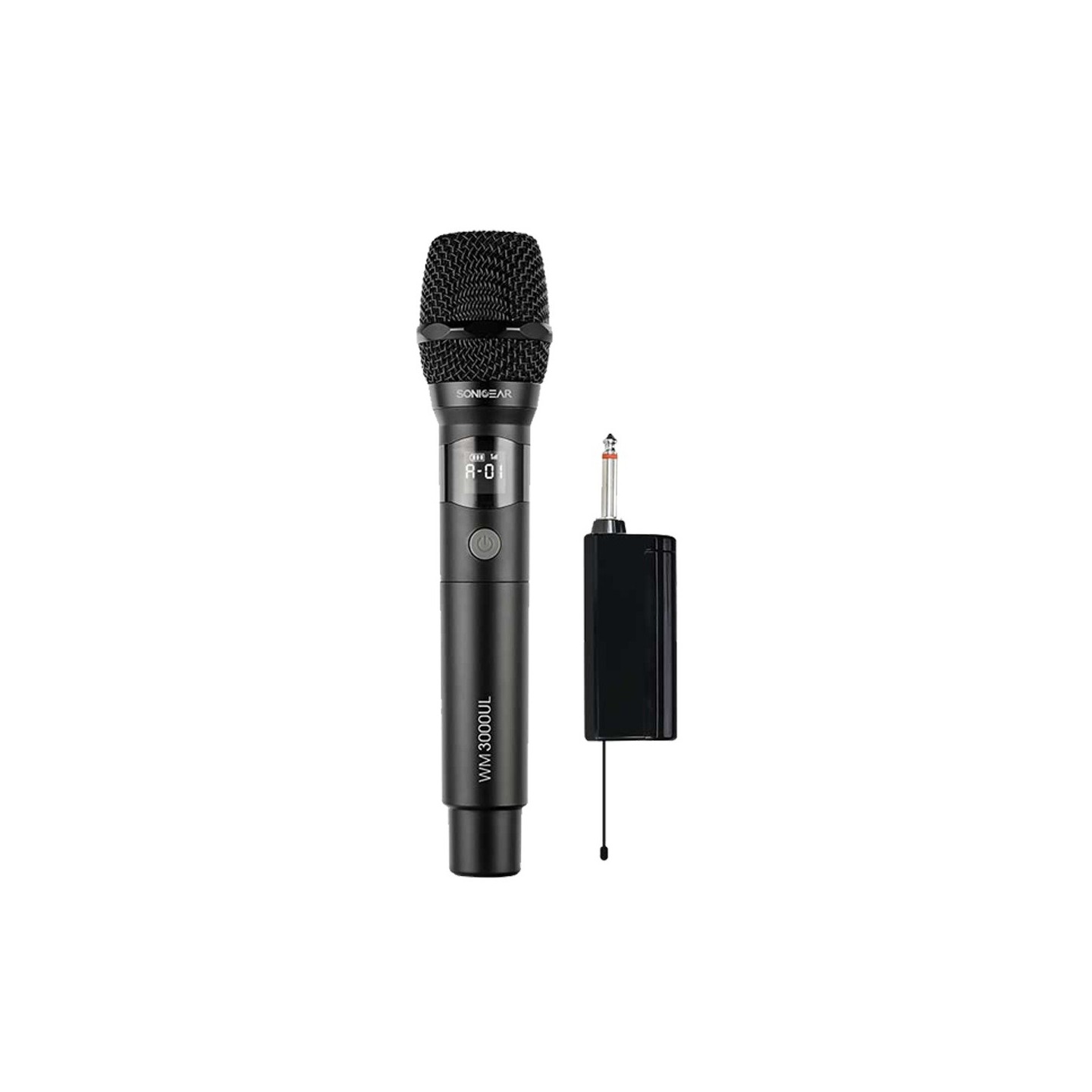 SonicGear WM3000UL Obsidian 1x Handset Wireless UHF Microphone with Rechargeable Receiver — Buy in Cyprus with Fast Delivery