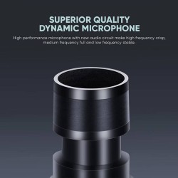 Buy SonicGear WM3000UL Obsidian 1x Handset Wireless UHF Microphone with Recharge... in Cyprus, Nicosia, Limassol, Larnaka, Pafos