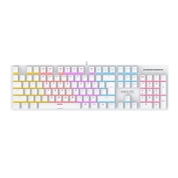 Armaggeddon MKA-7C White Mechanical Gaming Keyboard 104 Blue Clicky (Boxed) — Buy in Cyprus with Fast Delivery