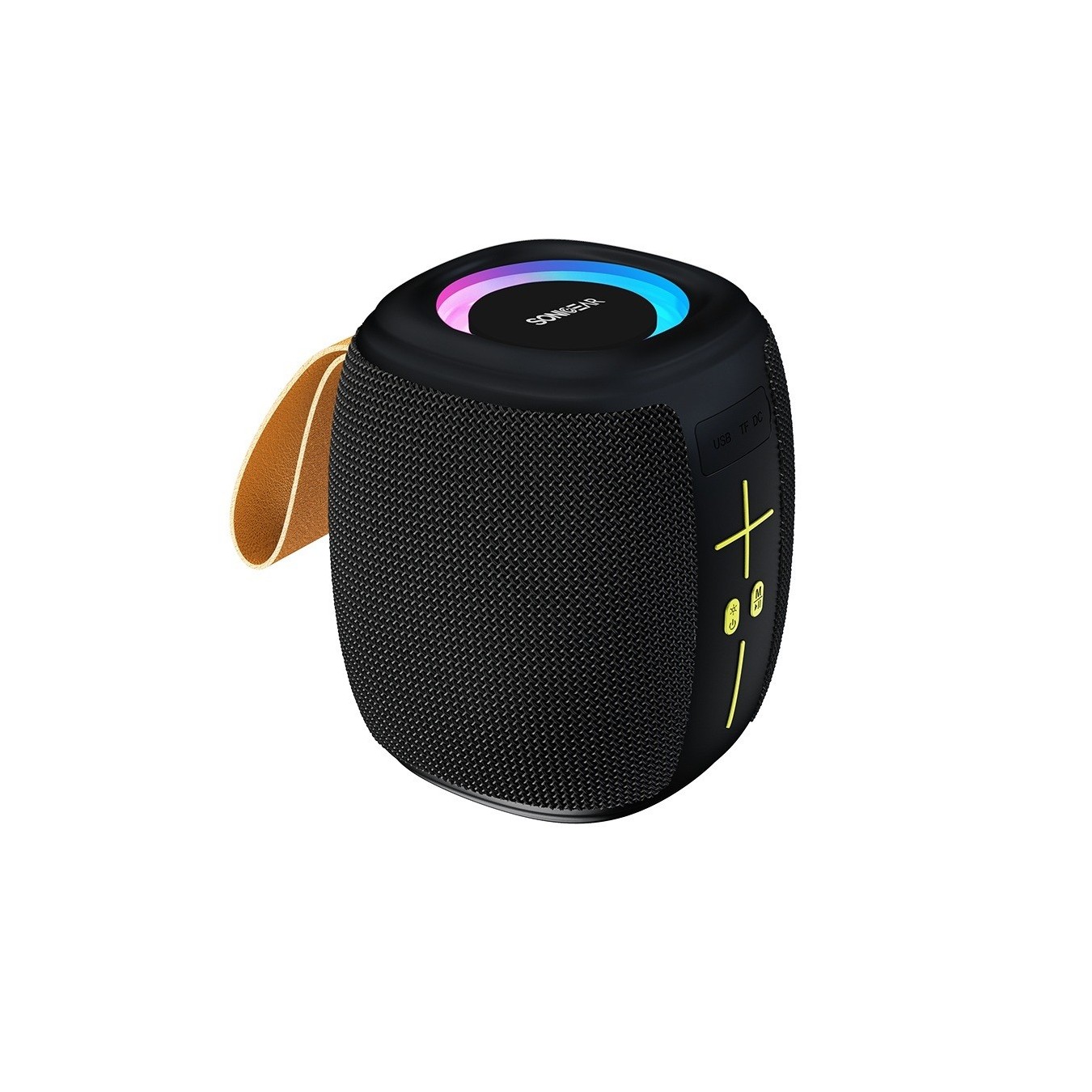 SonicGear Portable Speaker - SONICGO! 5 - TWS BT USB FM RGB Carbon Black — Buy in Cyprus with Fast Delivery
