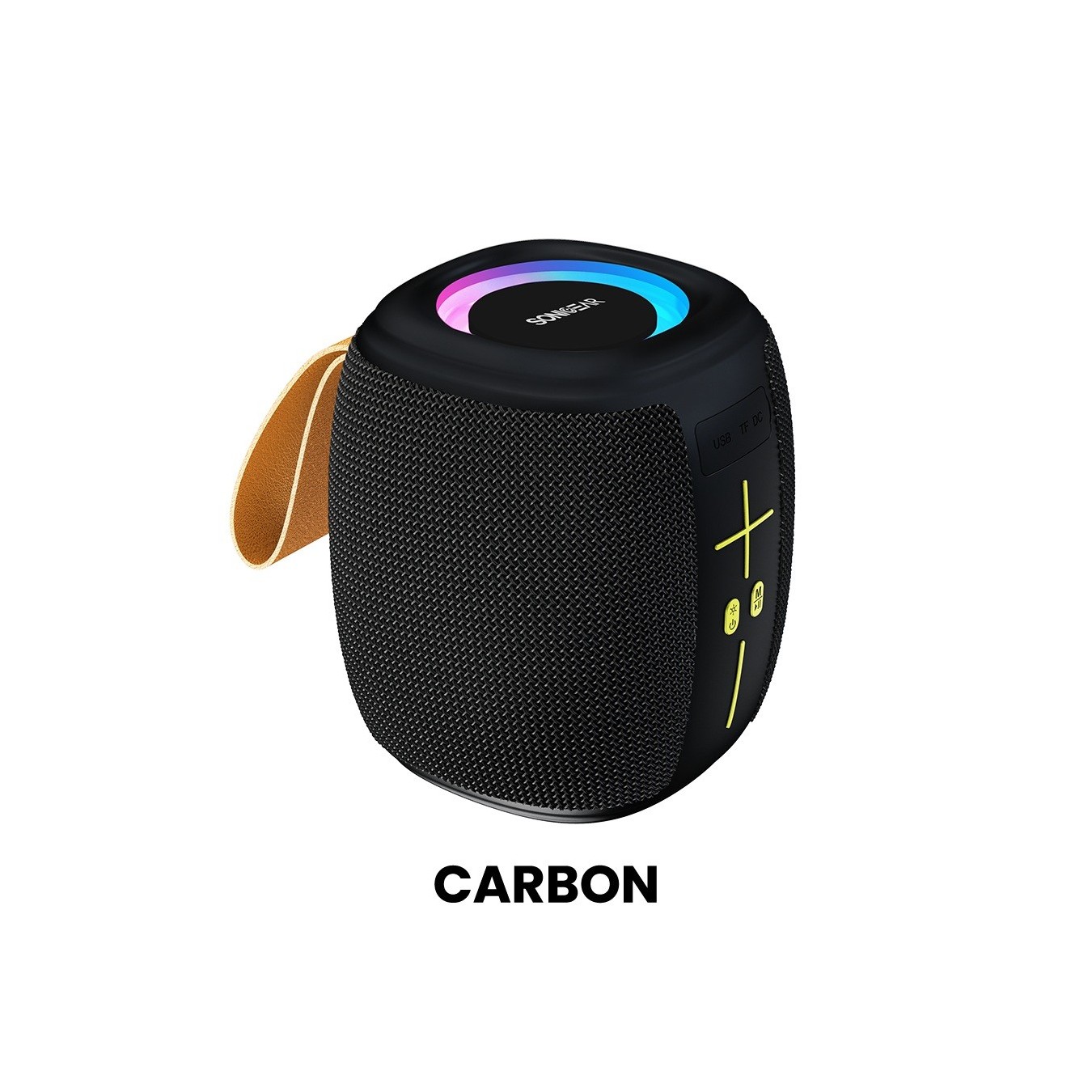 SonicGear Portable Speaker - SONICGO! 5 - TWS BT USB FM RGB Carbon Black — Buy in Cyprus with Fast Delivery