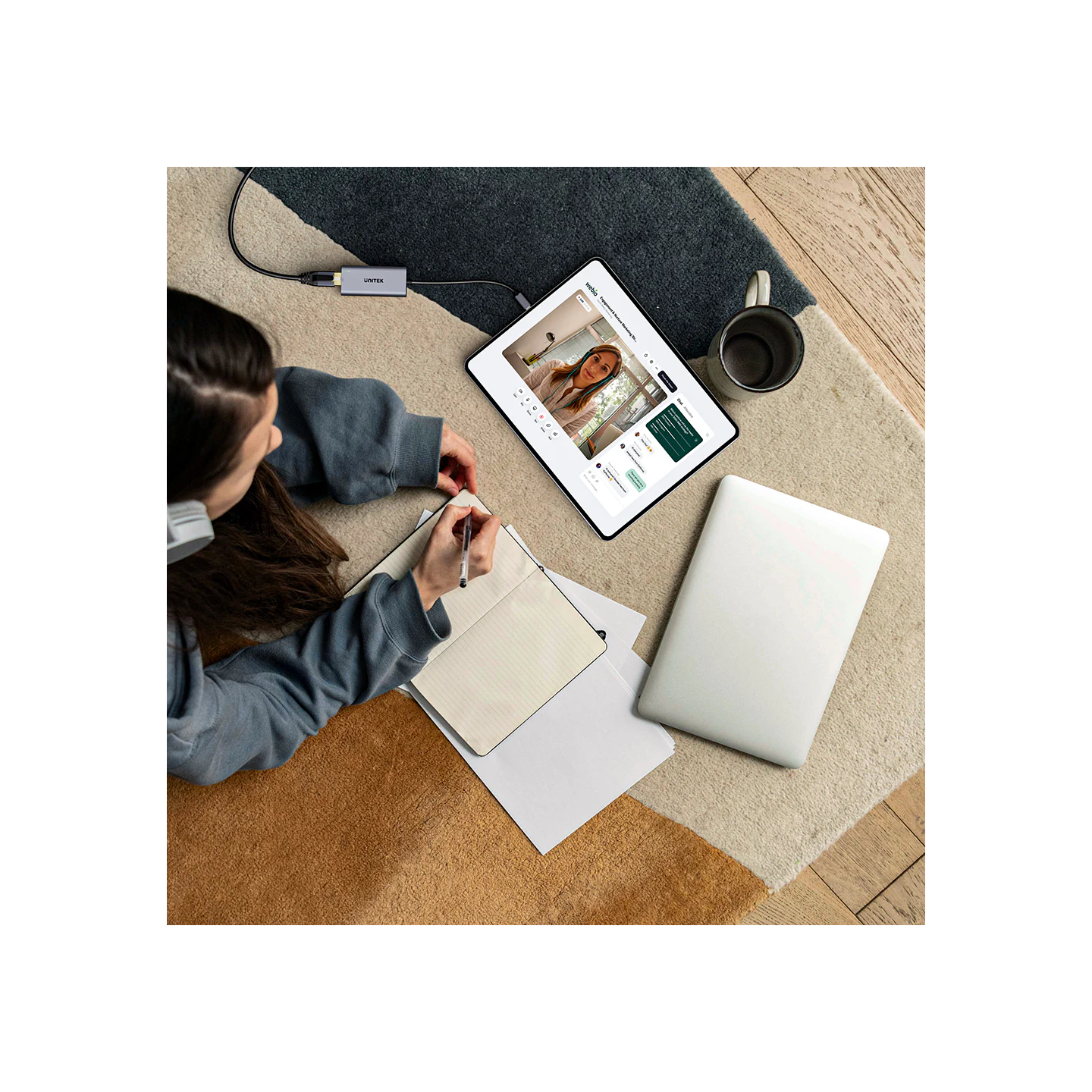 Unitek Converter USB-C to LAN - U1343A - 5GbE Ethernet — Buy in Cyprus with Fast Delivery