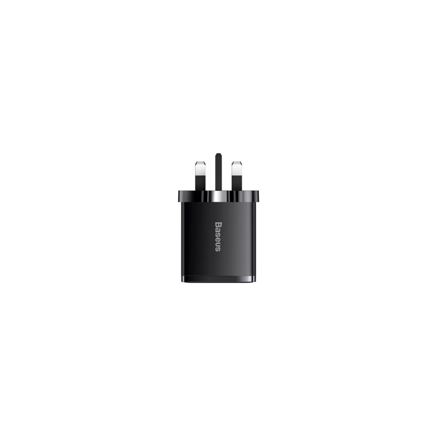 Baseus Charger Wall - 30W USB-C 2xUSB-A UK Black — Buy in Cyprus with Fast Delivery