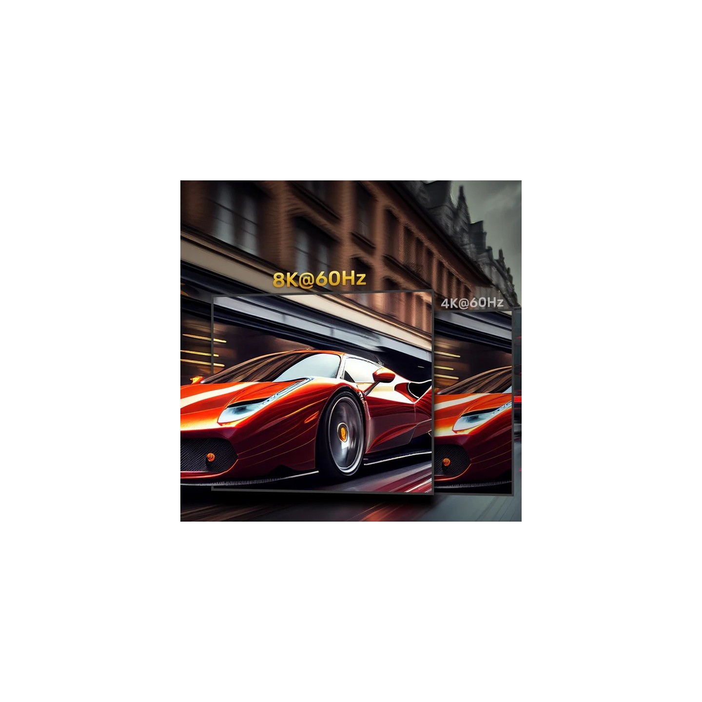 Unitek HDMI 2.1 Cable 8K60Hz CCS Economy - C11086GY-1.5M - Unitek HDMI 2.1 Cable 8K60Hz CCS Economy 1.5m