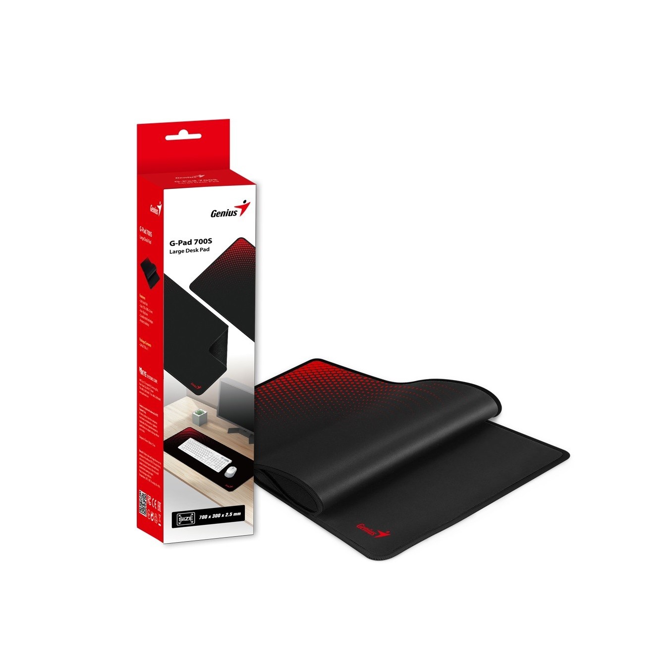 Genius G-Pad 700S Large Mouse Pad – 700x300x3mm | Armenius Store