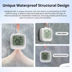 Buy Sonoff Zigbee Smart Temperature & Humidity Sensor - SNZB-02WD - IP65 for Out... in Cyprus, Nicosia, Limassol, Larnaka, Pafos