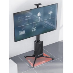 Buy NBMounts Motorized TV Trolley - TW85 - up to 85'' & 68Kg Max Height 1.65m in Cyprus, Nicosia, Limassol, Larnaka, Pafos