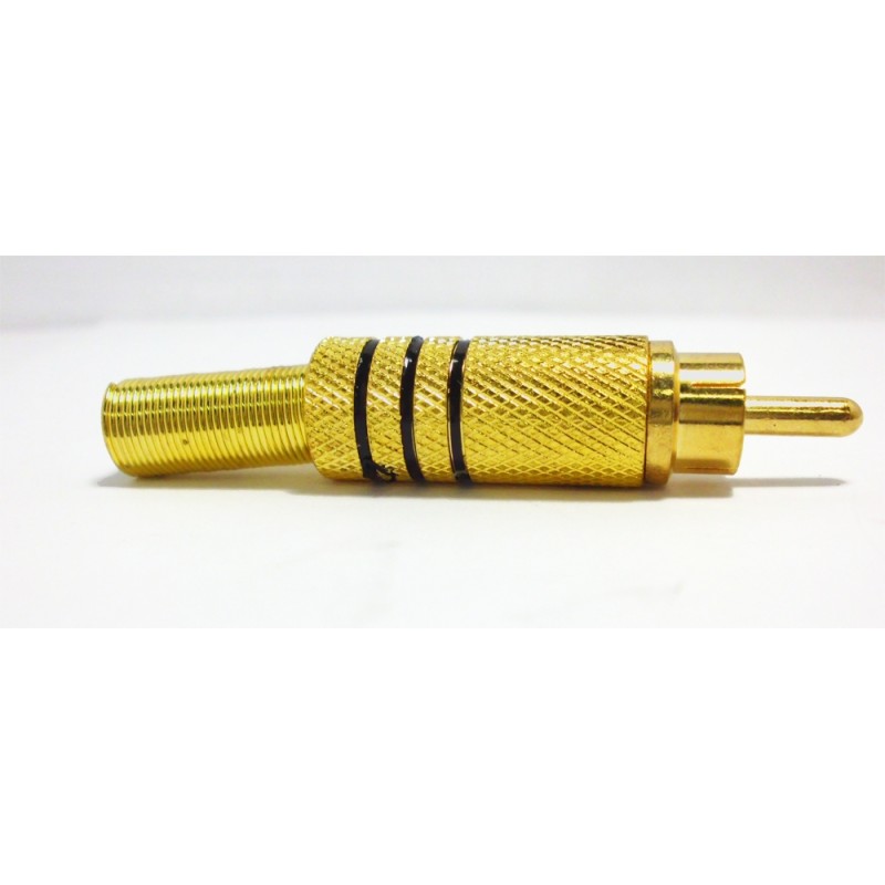 Buy DigitMX RCA Plug - DMX-RCAB - Gold Black in Cyprus, Nicosia, Limassol, Larnaka, Pafos