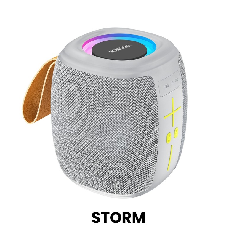 Buy SonicGear Portable Speaker - SONICGO! 5 - TWS BT USB FM RGB Storm White in Cyprus, Nicosia, Limassol, Larnaka, Pafos