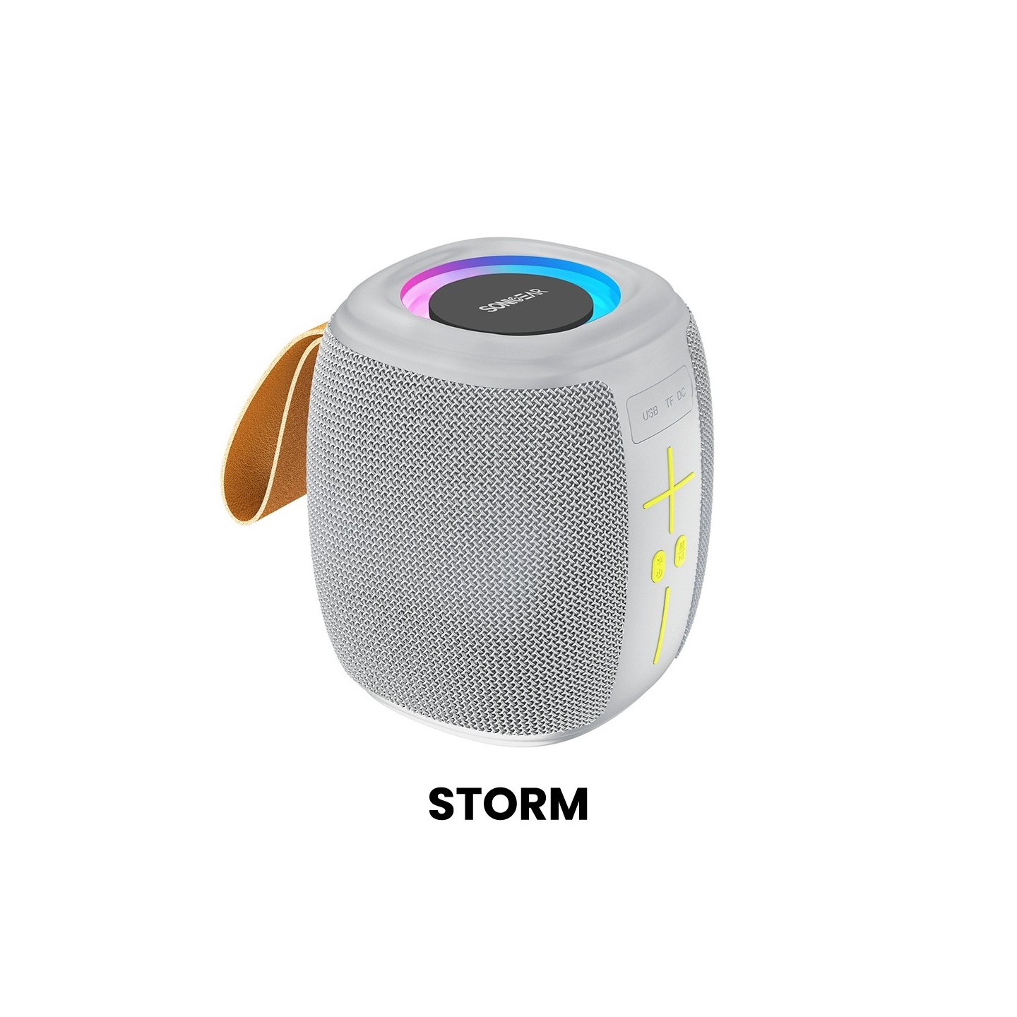 SonicGear Portable Speaker - SONICGO! 5 - TWS BT USB FM RGB Storm White — Buy in Cyprus with Fast Delivery