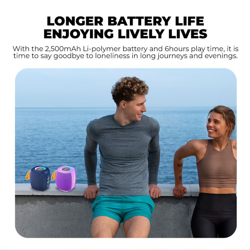 Buy SonicGear Portable Speaker - SONICGO! 5 - TWS BT USB FM RGB Storm White in Cyprus, Nicosia, Limassol, Larnaka, Pafos