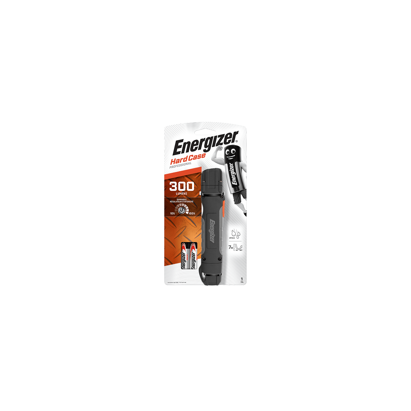 Energizer Light Torch - 300 Lumens (2xAA) - Hardcase — Buy in Cyprus with Fast Delivery