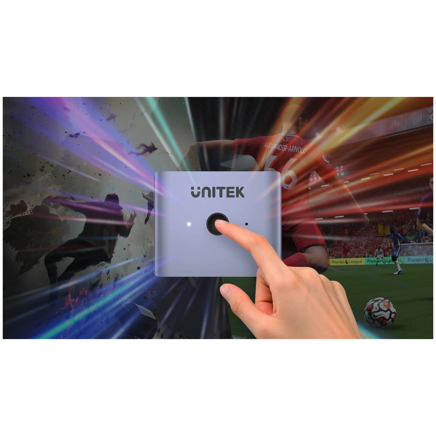 Unitek DisplayPort Switch - V1609A - 8K 1-2 — Buy in Cyprus with Fast Delivery