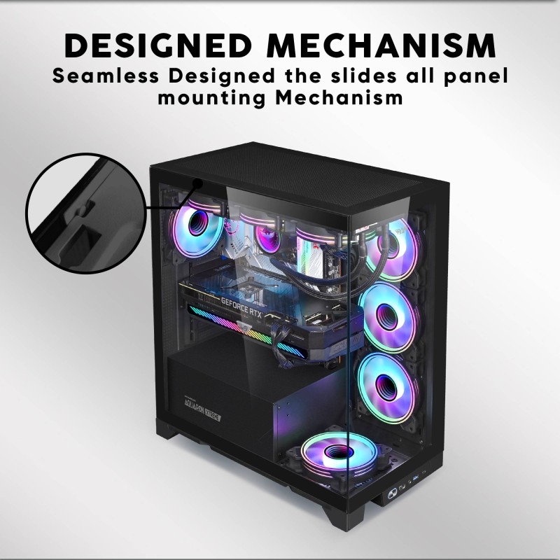Buy Armaggeddon Gaming Case - E-ATX AQUARON XTREME White in Cyprus, Nicosia, Limassol, Larnaka, Pafos