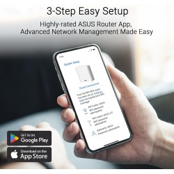 Buy ASUS MESH ZenWiFi - BE3600 - Wi-Fi 7 Dual Band 2.5GbE BD4 3 Pack White in Cyprus, Nicosia, Limassol, Larnaka, Pafos