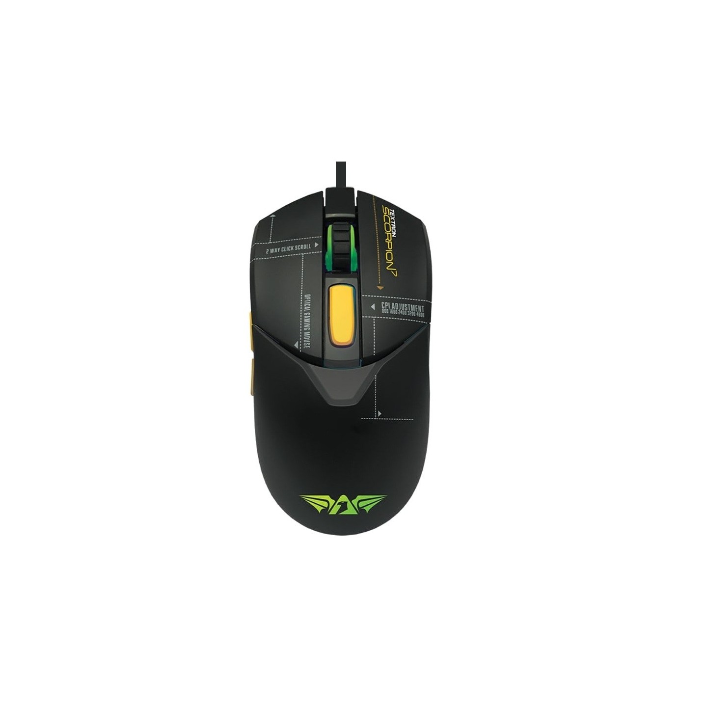 Armaggeddon Scorpion 7 Lite Wired RGB Gaming Mouse - 12800 CPI (Boxed) — Buy in Cyprus with Fast Delivery