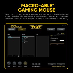 Buy Armaggeddon Gaming Mouse - SCORPION 7 Lite - Wired in Cyprus, Nicosia, Limassol, Larnaka, Pafos