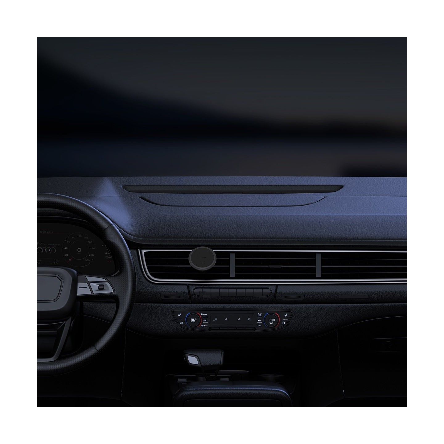 Baseus Car Holder AirVent Black - C01 - Car Holder AirVent Black — Buy in Cyprus with Fast Delivery