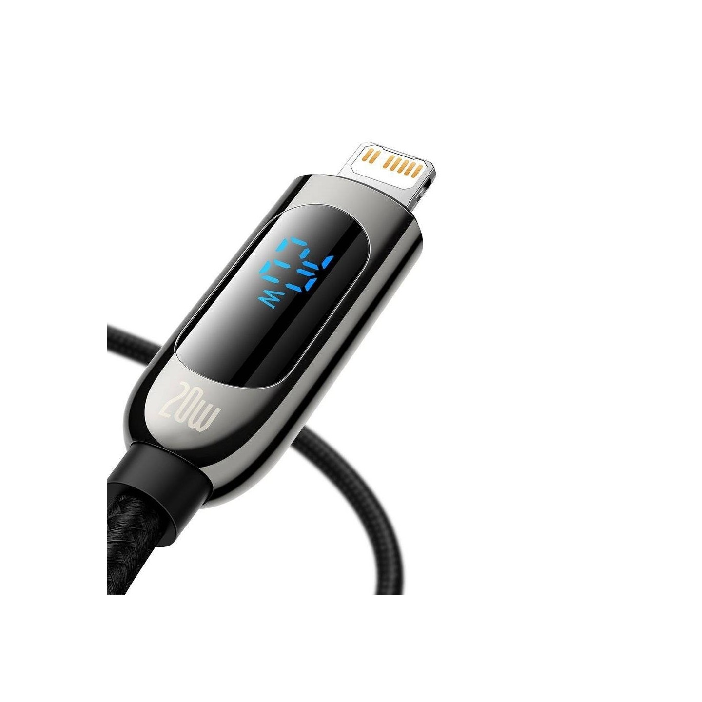Baseus Cable Lightning to USB-C - Display, 20W, 1m, Black — Buy in Cyprus with Fast Delivery