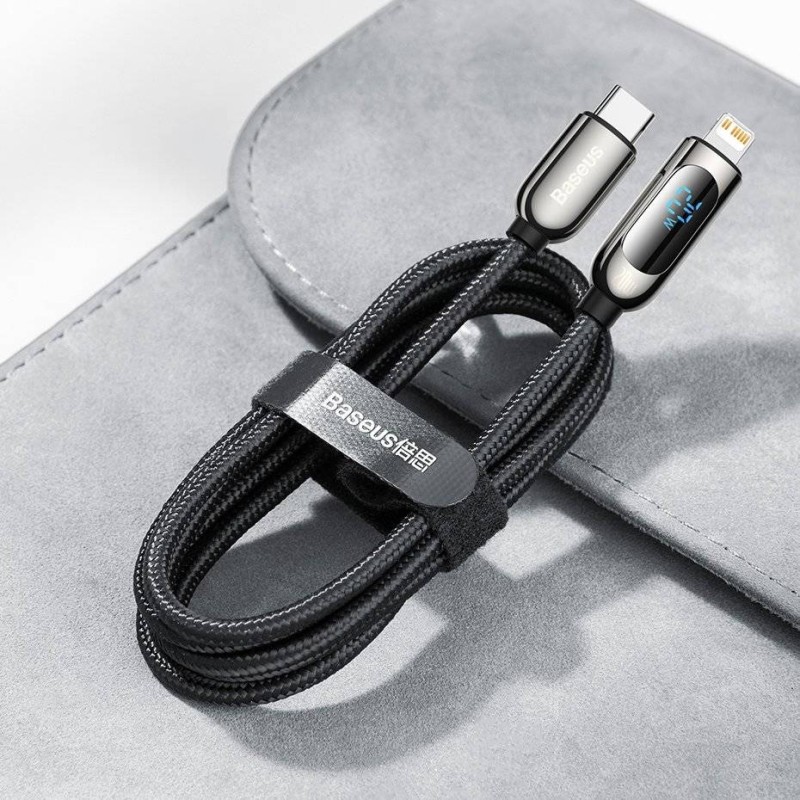 Buy Baseus Cable Lightning to USB-C - Display, 20W, 1m, Black in Cyprus, Nicosia, Limassol, Larnaka, Pafos