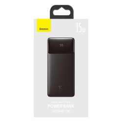 Baseus Powerbank - 15W 10000mAh Bipow Black — Buy in Cyprus with Fast Delivery