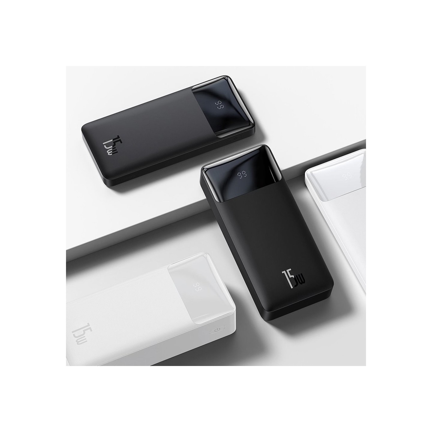 Baseus Powerbank - 15W 10000mAh Bipow Black — Buy in Cyprus with Fast Delivery