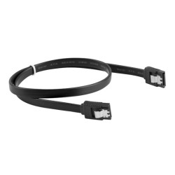 Buy Lanberg SATA III 6Gbps Cable - 50cm Black in Cyprus, Nicosia, Limassol, Larnaka, Pafos