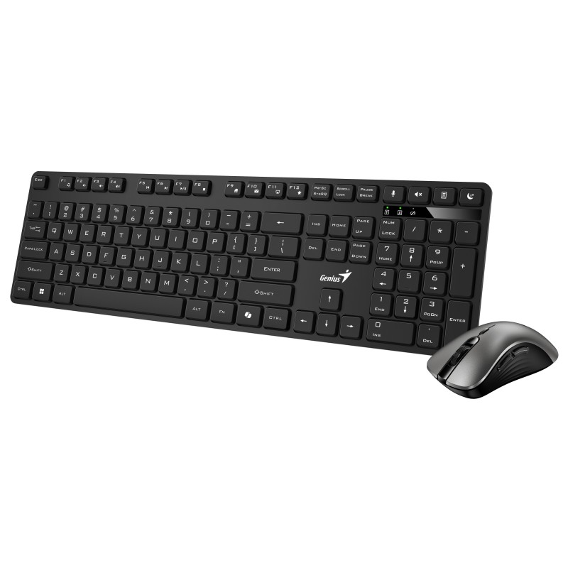 Genius KM-8216S Wireless AI+Voice Typing Keyboard-Mouse Set (Boxed) — Buy in Cyprus with Fast Delivery