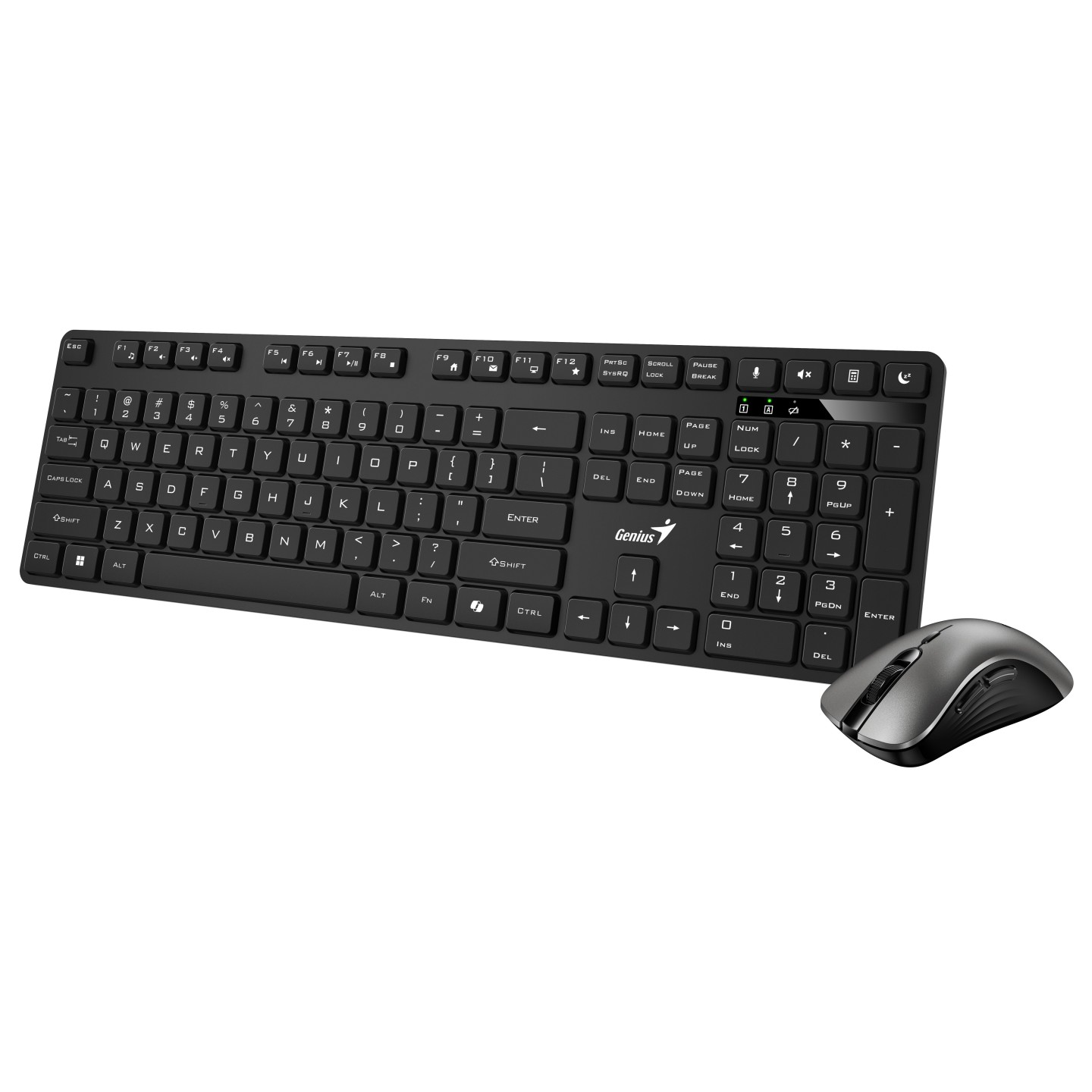 Genius KM-8216S Wireless AI+Voice Typing Keyboard-Mouse Set (Boxed) — Buy in Cyprus with Fast Delivery