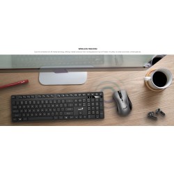 Buy Genius Keyboard-Mouse Set - KM-8216S - Wireless AI+Voice Typing English in Cyprus, Nicosia, Limassol, Larnaka, Pafos