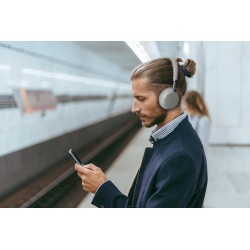 Yealink BH72 Wireless Bluetooth Headset - Dual Teams, Retractable Mic, Charging Stand (Boxed)