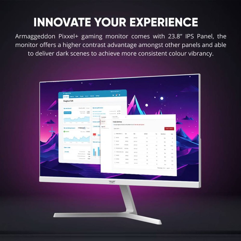 Buy Armaggeddon PF24HD Super-100 - IPS Frameless Monitor 100Hz Black in Cyprus, Nicosia, Limassol, Larnaka, Pafos