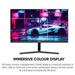 Armaggeddon Pixxel+ PF24HD Super-100 IPS Frameless Monitor 100Hz Black (Boxed) — Buy in Cyprus with Fast Delivery