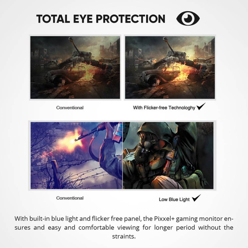 Buy Armaggeddon PF24HD Super-100 - IPS Frameless Monitor 100Hz Black in Cyprus, Nicosia, Limassol, Larnaka, Pafos