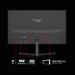 Armaggeddon Pixxel+ PF24HD Super-100 IPS Frameless Monitor 100Hz Black (Boxed) — Buy in Cyprus with Fast Delivery