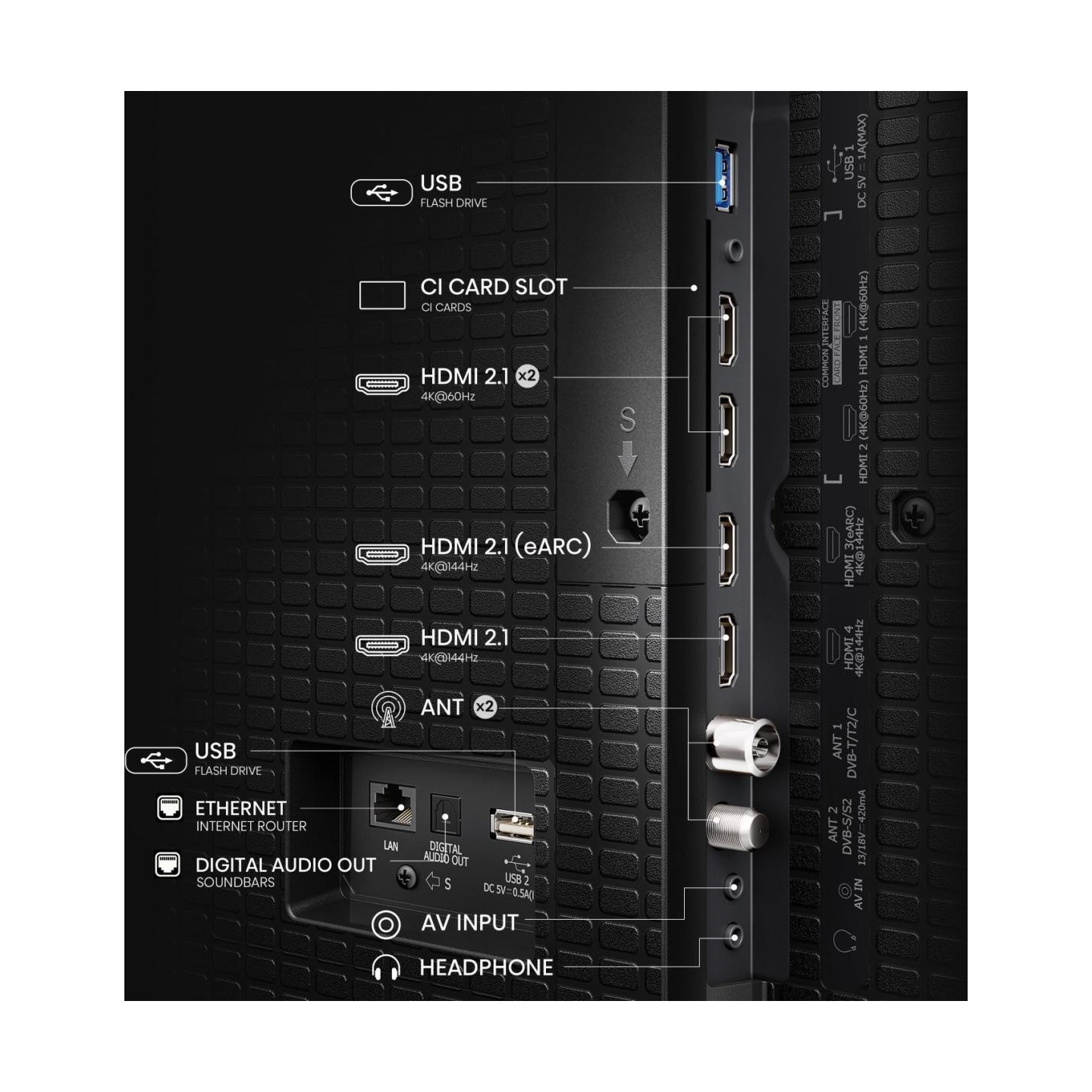 Hisense TV - 100E7Q PRO - 100'' 4K Smart QLED 120hz TV — Buy in Cyprus with Fast Delivery