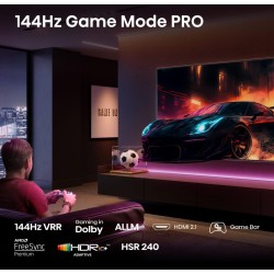 Hisense TV - 100E7Q PRO - 100'' 4K Smart QLED 120hz TV — Buy in Cyprus with Fast Delivery