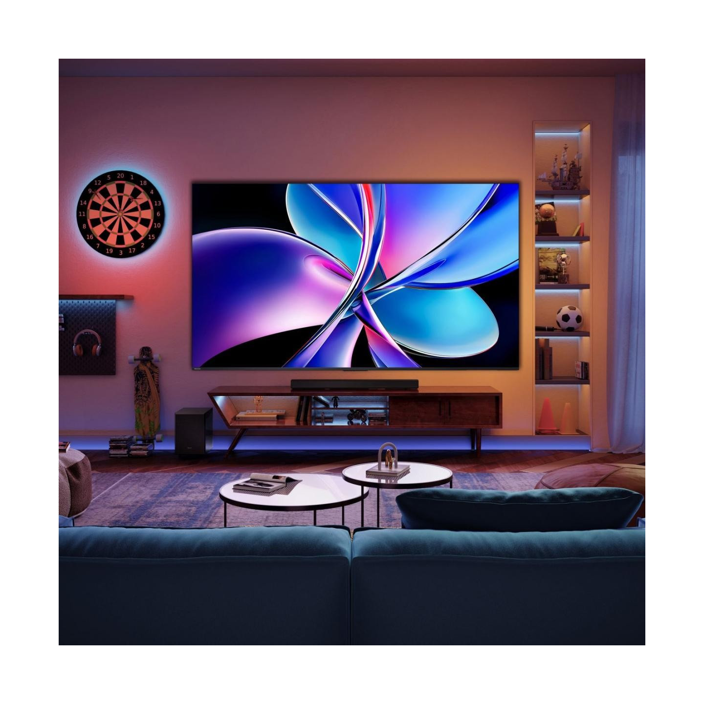 Hisense TV - 100E7Q PRO - 100'' 4K Smart QLED 120hz TV — Buy in Cyprus with Fast Delivery