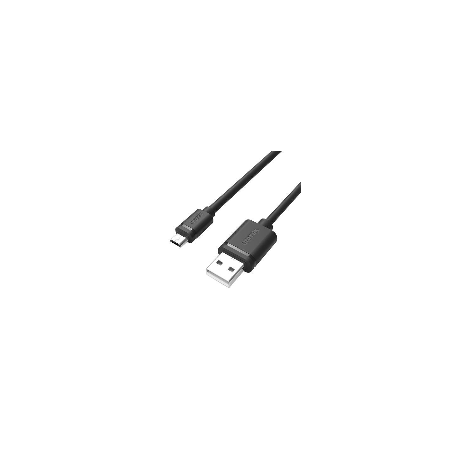 Unitek Y-C455GBK Micro USB Cable 2.0m USB-A to Micro-USB (Poly Bag) — Buy in Cyprus with Fast Delivery