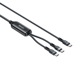 Buy Unitek USB-C Cable - C14146ABK01-1.8M - PD100W 2-in-1 Dual Charging in Cyprus, Nicosia, Limassol, Larnaka, Pafos