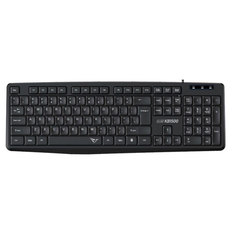 Alcatroz Silent KB1500 104-Key Wired USB Keyboard (Boxed) — Buy in Cyprus with Fast Delivery