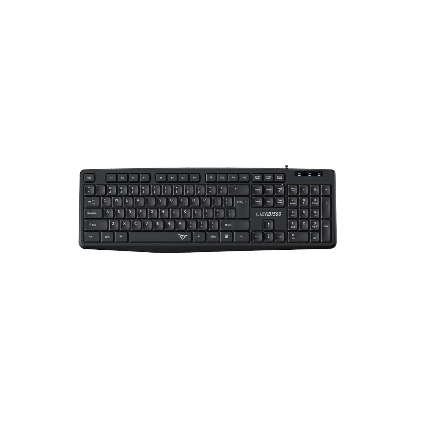 Alcatroz Silent KB1500 104-Key Wired USB Keyboard (Boxed) — Buy in Cyprus with Fast Delivery