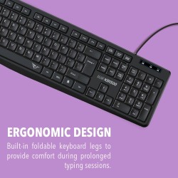 Buy Alcatroz Silent Wired Keyboard - KB1500 - Silent, Wired in Cyprus, Nicosia, Limassol, Larnaka, Pafos