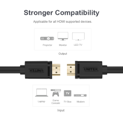 Buy Unitek HDMI Cable - Y-C138M - Premium 100% Copper 2.0m in Cyprus, Nicosia, Limassol, Larnaka, Pafos