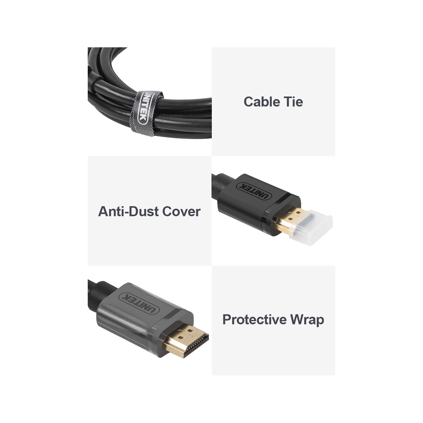 Unitek Y-C138M HDMI Cable - 1.4 4K 2m | Armenius Store