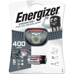 Buy Energizer Vision HD+ Focus Headlight - 3AAA, 400 Lumens, Batteries Included in Cyprus, Nicosia, Limassol, Larnaka, Pafos