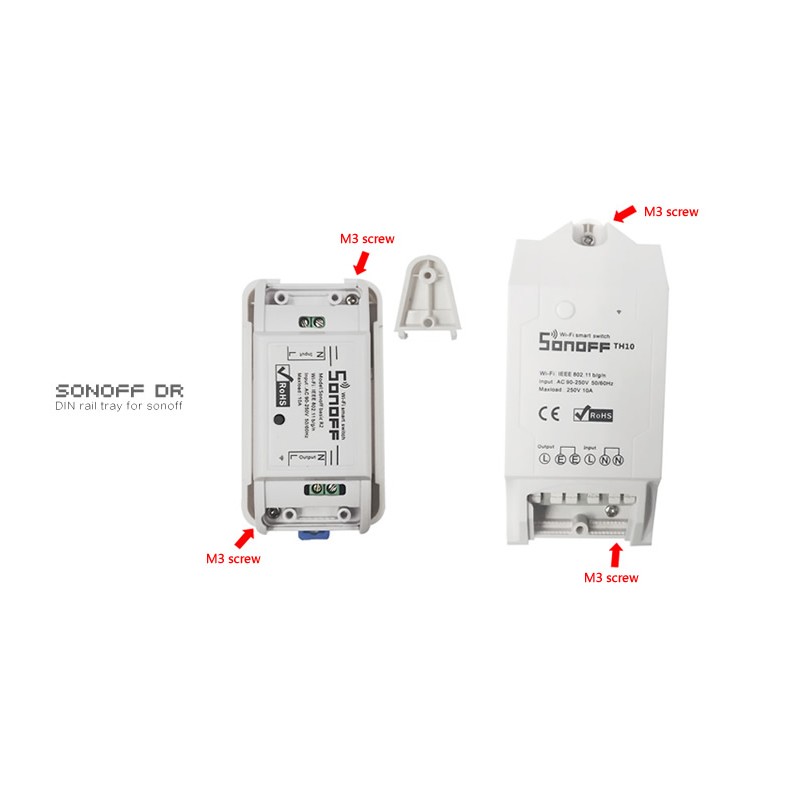 Buy Sonoff DR DIN Rail Tray - DR DIN Rail Tray in Cyprus, Nicosia, Limassol, Larnaka, Pafos