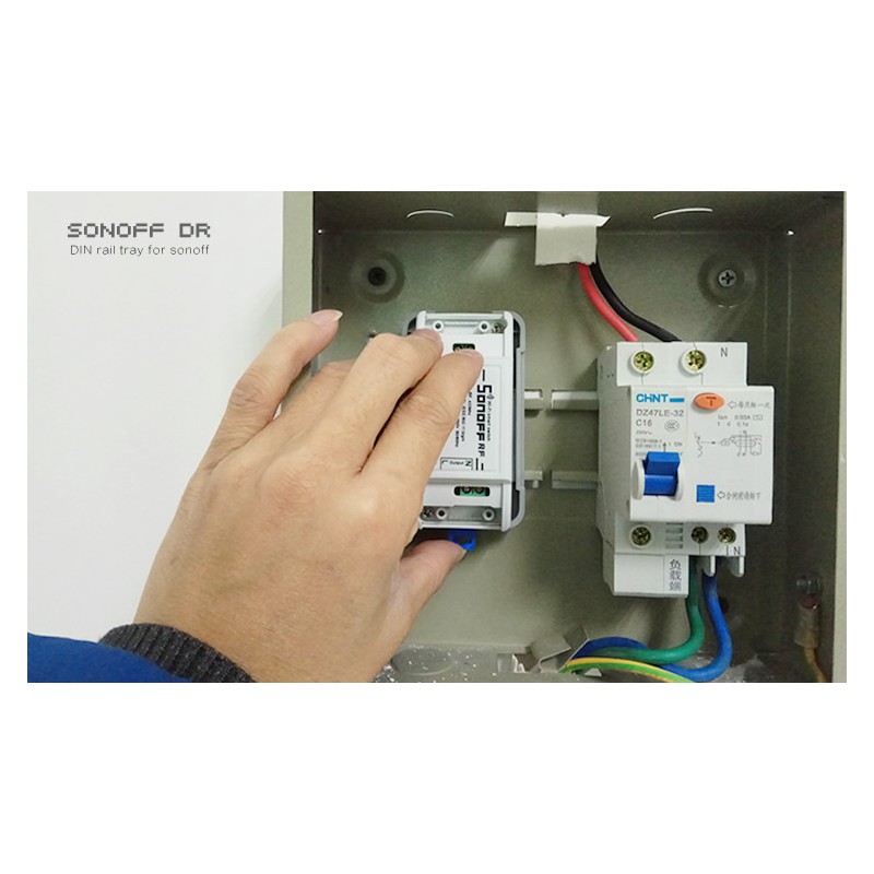 Buy Sonoff DR DIN Rail Tray - DR DIN Rail Tray in Cyprus, Nicosia, Limassol, Larnaka, Pafos